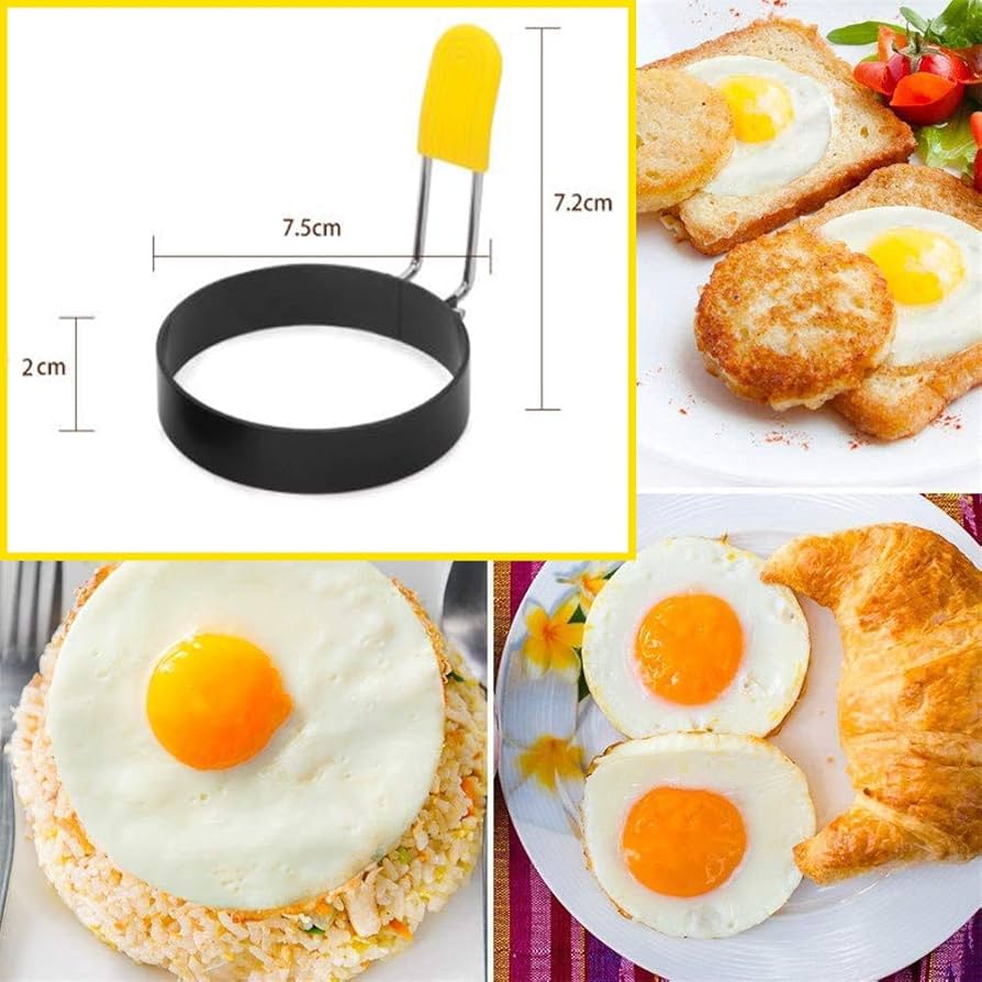 Step by step guide to using egg rings for cooking perfect eggs